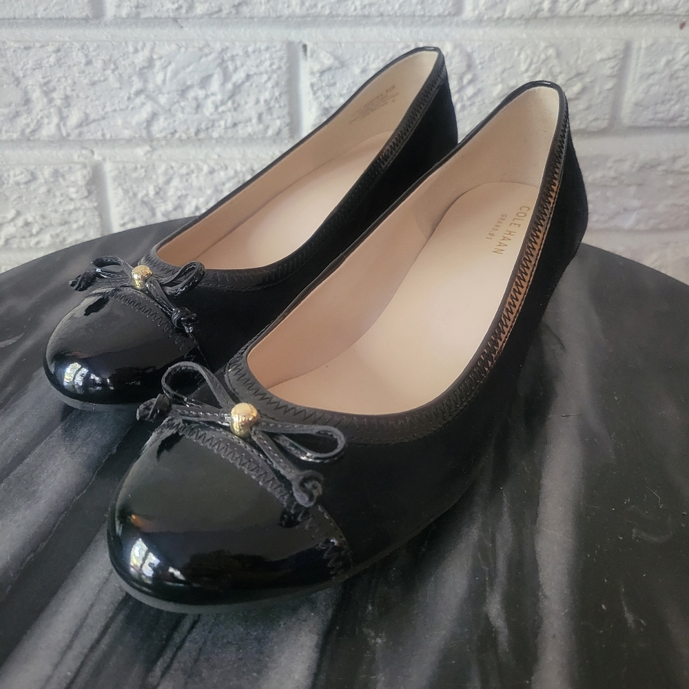 Cole Haan Elsie Cap Toe Wedge Pump II